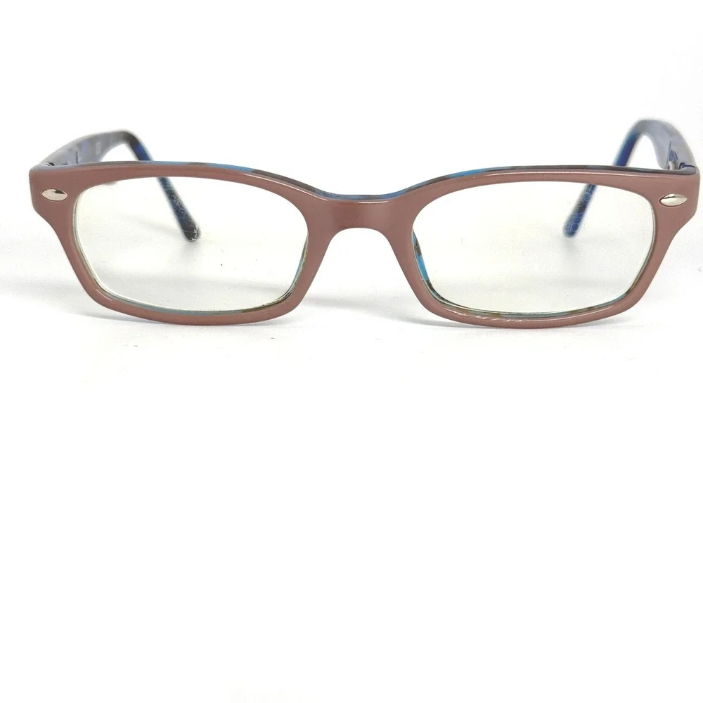 Ray-Ban RB 5150 5715 Blue Tortoise Brown Eyeglasses Frames‎ 48-19-135 Mens 21804
